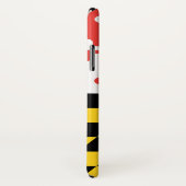 メリーランドの旗のiPhone/iPadの場合 Case-Mate iPhoneケース (裏面/右)