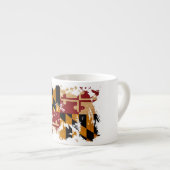 メリーランドの旗 エスプレッソカップ (正面右)