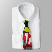 メリーランドの旗(大活字) ネクタイ (タイ)