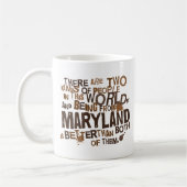 メリーランドの(おもしろいな)ギフト コーヒーマグカップ (左)