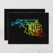 メリーランドぼやけク 招待状 (正面/裏面)