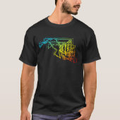 メリーランドぼやけク Tシャツ (正面)
