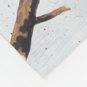 メリーランドイエロースロートオードボンバード フリースブランケット (角)