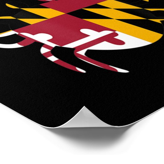 メリーランドカニラクロス男の子スティックLAX姉妹スープ ポスター (角)