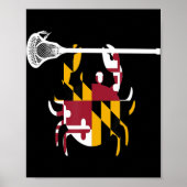 メリーランドカニラクロス男の子スティックLAX姉妹スープ ポスター (正面)