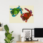 メリーランドカニ前後 ポスター (ホームオフィス)