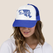 メリーランドシェイプトラッカーハットの州 キャップ (インサイチュ)