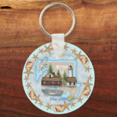 メリーランドシェルズライトハウスキーチェーン キーホルダー (正面)