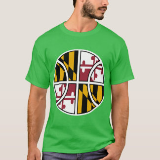 メリーランドバスケットボールステッカー Tシャツ