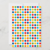 メリーランドパーティー誕生日の招待状 招待状 (裏面)