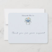 メリーランドビジネスカスタムサンキューカード サンキューカード (正面)