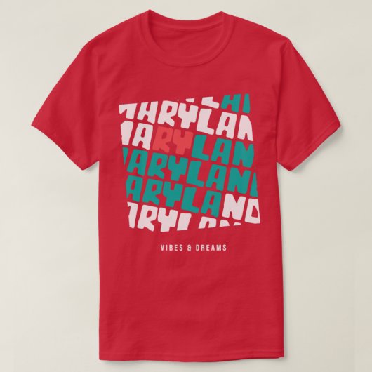 メリーランドビーチパーティー Tシャツ (デザイン正面)