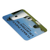 メリーランドフレキシマグネット、ターキーポイントライトハウス マグネット (右側)