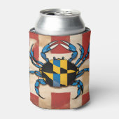 メリーランドブルーカニ 缶クーラー (缶正面)