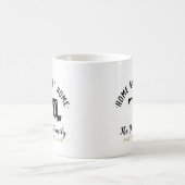 メリーランドホームスイートホームファミリーモノグラムマグ コーヒーマグカップ (中央)