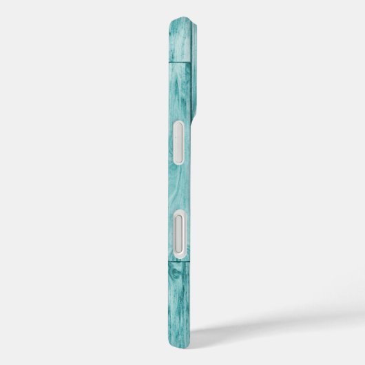 メリーランドホーム州ターコイズウッドルック Case-Mate iPhoneケース (裏面 / 右)