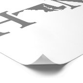 メリーランドホーム州ワードアート ポスター (角)