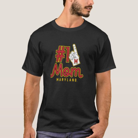 メリーランド大学テラピンズ #1 Mom Tシャツ (正面)