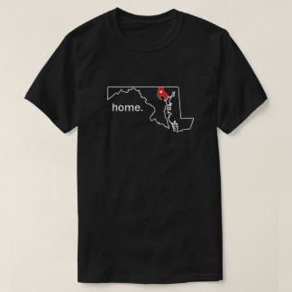 メリーランド家郡ワイシャツ-ボルティモアco. tシャツ