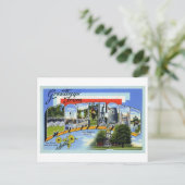 メリーランド州からのヴィンテージの挨拶 ポストカード (スタンド正面)