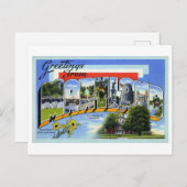 メリーランド州からのヴィンテージの挨拶 ポストカード (正面/裏面)