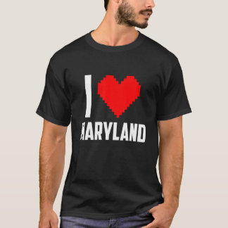 メリーランド州が好き Tシャツ