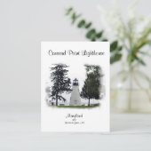 メリーランド州のコンコードポイントライト ポストカード (スタンド正面)