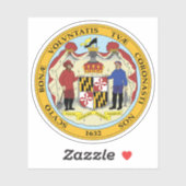 メリーランド州の印 シール (シート)