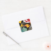 メリーランド州の州 スクエアシール (封筒)