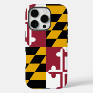 メリーランド州の旗のApple iPhone 16 Pro Case-Mate Proケース