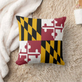 メリーランド州の旗 クッション (ブランケット)
