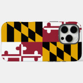メリーランド州の旗 Apple iPhone 16 Pro Max ケース Case-Mate iPhoneケース (裏面 (横))