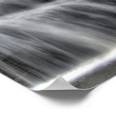 メリーランド州の泥だらけのクリーク滝 ポスター (角)