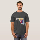 メリーランド州は古き良き州 Tシャツ (正面フル)