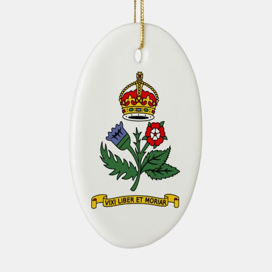 メリーランド州アナポリス国旗 セラミックオーナメント (右)