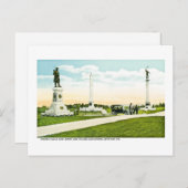 メリーランド州アンティータムのモニュメント ポストカード (正面/裏面)