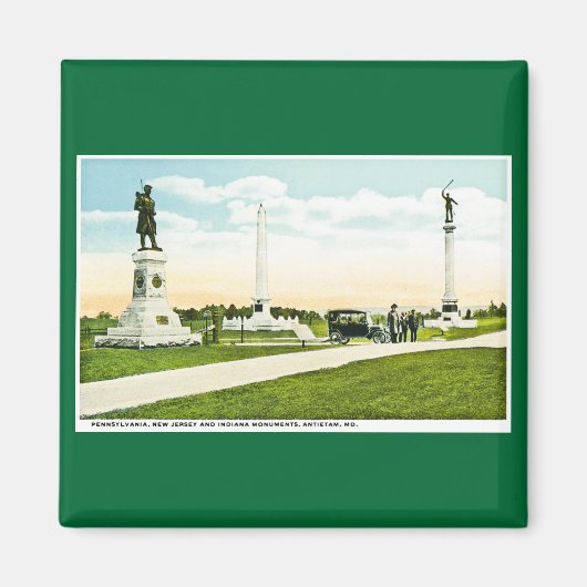 メリーランド州アンティータムのモニュメント マグネット (正面)