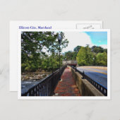 メリーランド州エリコット市 ポストカード (正面/裏面)