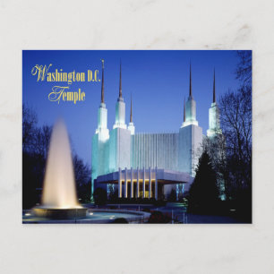 メリーランド州ケンジントンのワシントンDC寺院 ポストカード