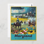 メリーランド州シュールレアリスム ポストカード (正面/裏面)