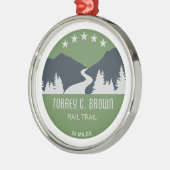 メリーランド州トレイル メタルオーナメント (左)