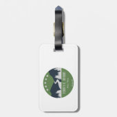 メリーランド州トレイル ラゲッジタグ (裏面縦)