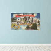 メリーランド州ハガースタウン – 大きな文字のシーン キャンバスプリント (インサイチュ (ウッドフロア))