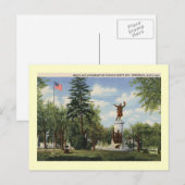 メリーランド州フレドリック，フランシス・スコット・鍵・グラーブ ポストカード (正面/裏面)