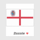 メリーランド州プリンス・ジョージ郡旗 シール (シート)