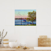 メリーランド州ボルチモアのウォーター・タクシー・カントン・ウォーターフロント ポスター (キッチン)