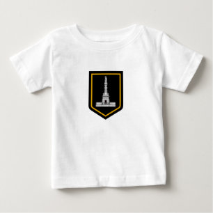 メリーランド州ボルチモアのエンブレムベビーTシャツ ベビーTシャツ
