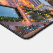 メリーランド州ボルチモアの夕日統一された州 デスクマット (コーナー)