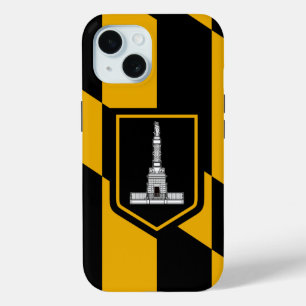 メリーランド州ボルチモア州旗Case-Mate iPhoneケース iPhone 15ケース
