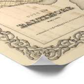 メリーランド州ボルチモア市 ポスター (角)